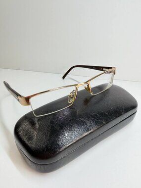 Emporio Armani Designer Eyeglasses – Made in Italy | Elegant Half-Rim Frame